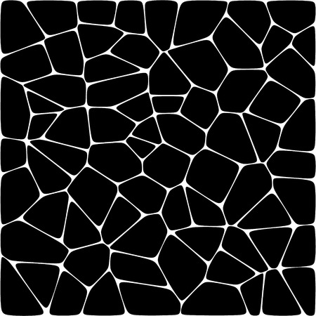 Vector seamless black and white abstract pattern. eps 10のイラスト素材