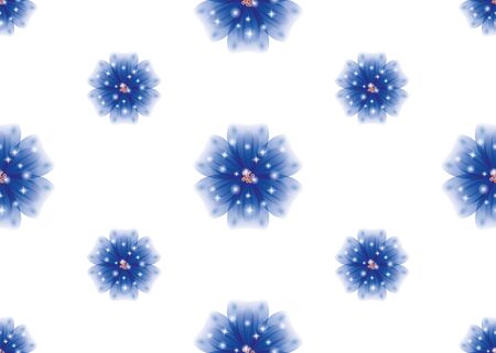 Seamless background of transparent blue colors.のイラスト素材