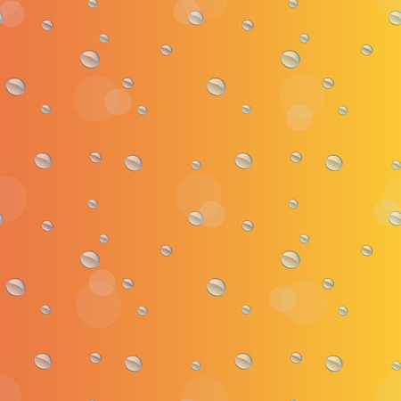 seamless pattern of droplets on a blue backgroundのイラスト素材