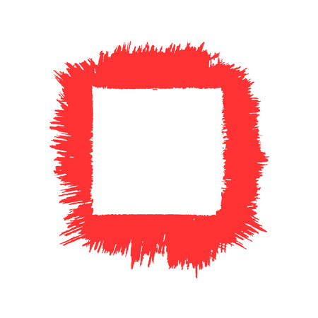 Vector background, frame. Watercolor texture. Paint strokes.のイラスト素材