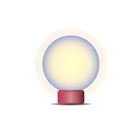 Magic ball. Vector illustration.のイラスト素材