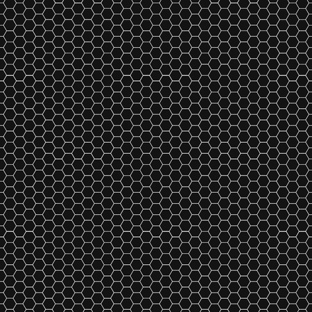 Graphic seamless pattern made of black honeycomb pattern.のイラスト素材