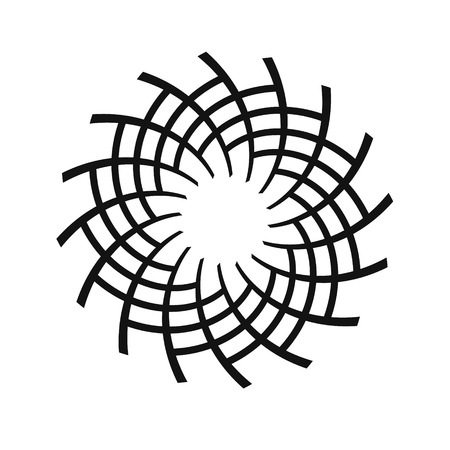 vector spirals. Design element.のイラスト素材
