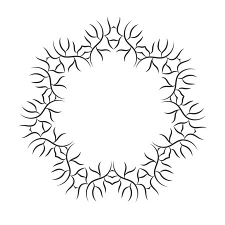 Vector pattern for currency, certificate or diplomas, decorative elementsのイラスト素材