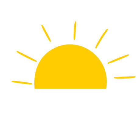 Sun burst star icon .のイラスト素材