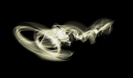 Abstract doodles, luminous and multicolored. For a dark background.