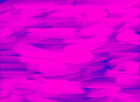 Blue, pink ultraviolet background. Paint strokes textured background.の写真素材