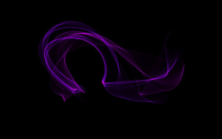 Clear violet smoke or vapor flowing upward. .