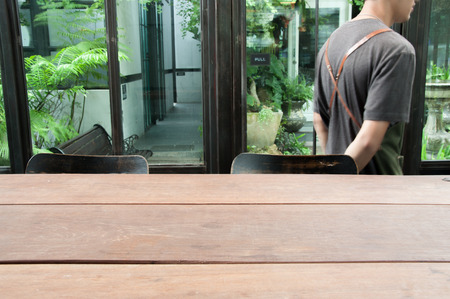 Bangkok, Thailand- June 5,2017 : Keaw Kai Ka Coffee Shop and Cafe Restaurant. Interior Relaxation Conceptのeditorial素材