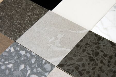 Concrete floor use for decorate home and building. Interior Materiels design. Construction materials.の写真素材