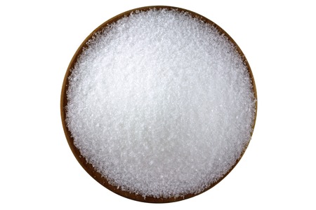 Closeup photo of fine Magnesium sulfate  Epsom salts