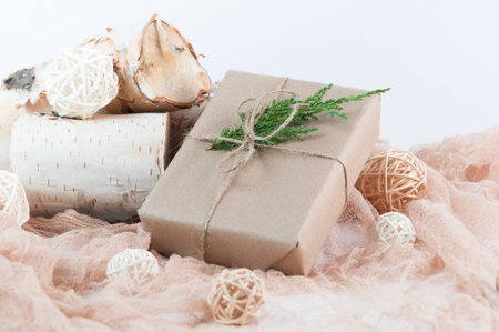 Christmas Day home decorの写真素材