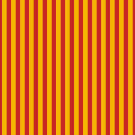 Vertical red and yellow stripes background. Seamless and repeating pattern. Editable template. vector illustration.のイラスト素材
