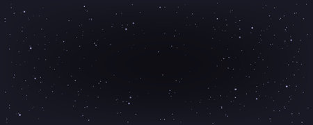 Concept of web banner. Magic color galaxy. Horizontal space background with realistic nebula, stardust and shining stars. Infinite universe and starry night sky.のイラスト素材