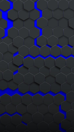 Abstract background dark blue with modern corporate conceptのイラスト素材