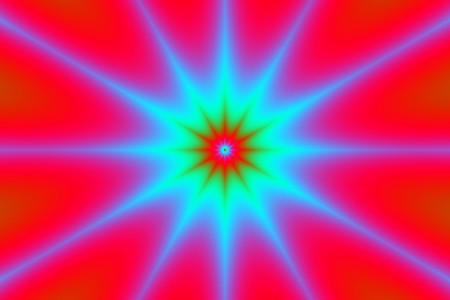 Abstract digital computer generated fractalの写真素材