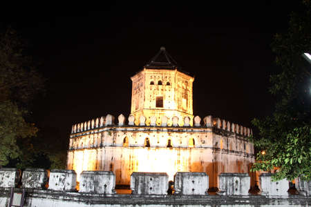Phra Sumen Fort Bangkok.の写真素材