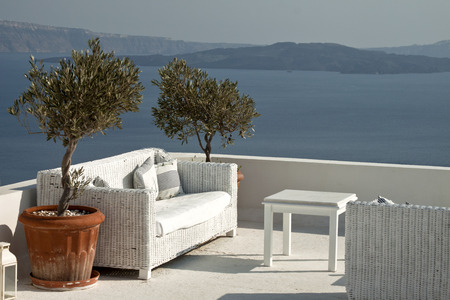 Santorini, Greece - September 19, 2015: Santorini ,Thera and officially Thira , Greece on September 19, 2015- Santorini is an island in the southern Aegean Sea. It is the largest island of a small, circular archipelago which bears the same name and is theのeditorial素材