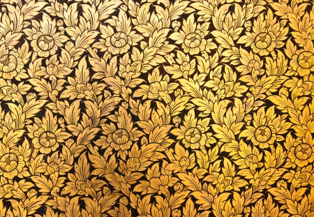 Mural painting on the wall in temple,Thailandの写真素材