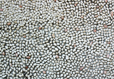 Gravel on plasterの写真素材