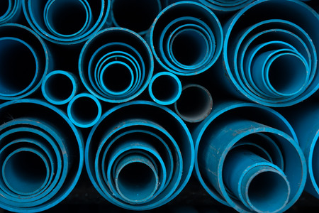 PVC water pipe の写真素材