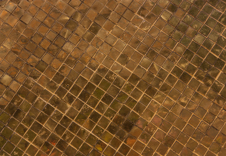 The old floor tiles.のeditorial素材