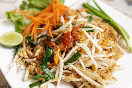 Pad Thai, Thai Food.の写真素材