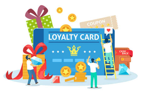 Cashback bonuses, discount card, coupon for online purchases. Customer reward loyalty program,...