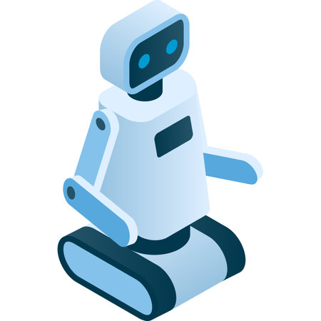 Robot icon vector bot ai assistant designのイラスト素材