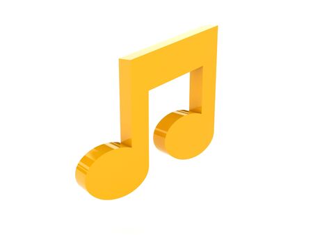 Note icon over white background. Concept 3D illustration.の写真素材