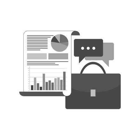 Business adviser concept icon. Symbol in trendy flat style isolated on white background. Illustration element for your web site design, , app, UI.の写真素材