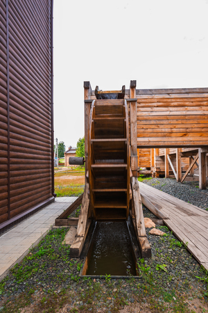 Suzun, Novosibirsk region, Western Siberia, Russia-July 21, 2018: Museum and tourist complex Suzun...