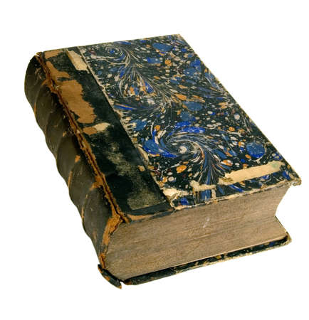 The ancient book on a light backgroundの写真素材