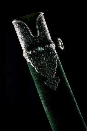 Ancient sabre. A smart variant of the fighting weaponの写真素材