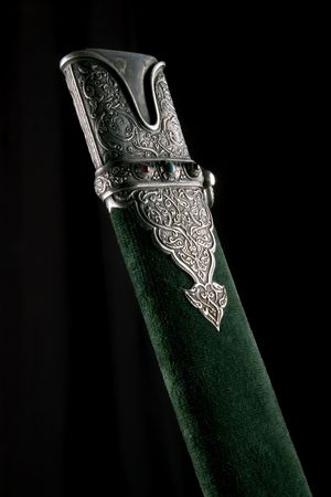 Ancient sabre. A smart variant of the fighting weaponの写真素材