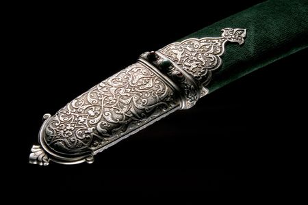 Ancient sabre. A smart variant of the fighting weaponの写真素材