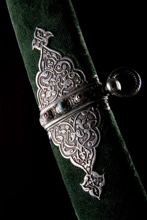 Ancient sabre. A smart variant of the fighting weaponの写真素材