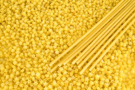 Macaroni very tasty and wholesome food.の写真素材