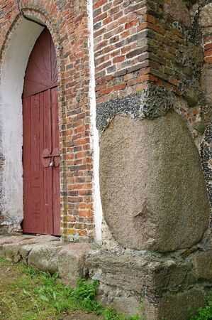 The texture of a wall - is a part of an interiorの写真素材