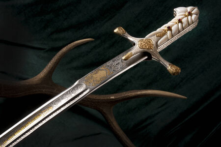 Ancient sabre  A smart variant of the fighting weapon