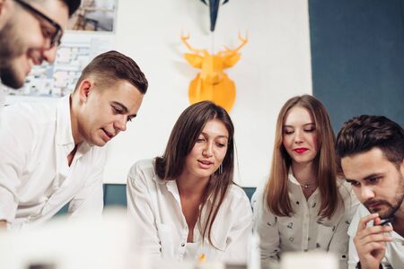 Young people meeting communicate architect 20sの写真素材