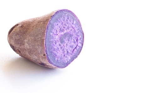 purple Sweet potato Profileの写真素材