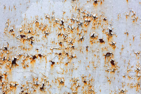 old paint on metal, rust texture background.