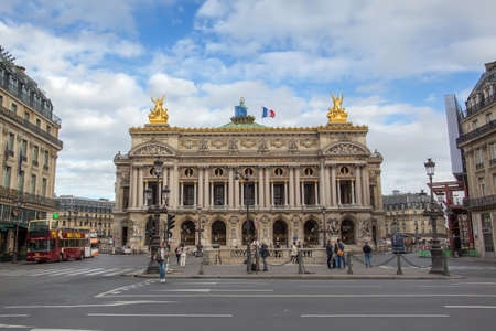 FRANCE, PARIS - OCTOBER, 02, 2016: Operaのeditorial素材