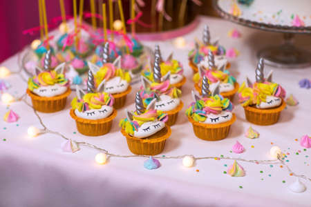 Interior decoration for a kids child birthdayの写真素材