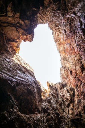 Zakynthos, Greece. Blue caves of the island of Zakynthos.の写真素材