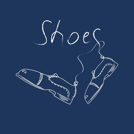 Men Shoes illustrationのイラスト素材