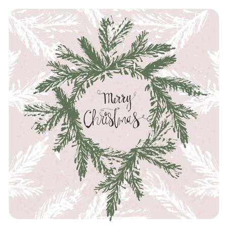 Abstract hand drawn universal card. Happy holidays vector graphic background for invitations, greeting cards, posters, covers, postcards, etc.のイラスト素材