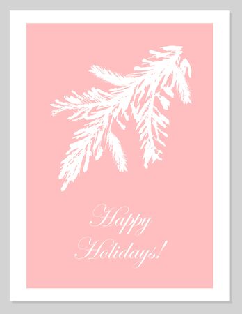 Abstract hand drawn universal card. Happy holidays vector graphic background for invitations, greeting cards, posters, covers, postcards, etc.のイラスト素材