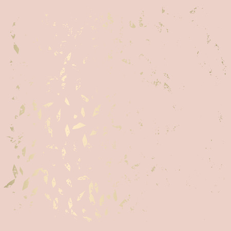 Trendy Chic Pastel colored background with Gold Foil geometric shapes. Abstract unusual textures for wallpaper, wedding invitation cards, business cards, fashion headers, decoration elements. Vectorの写真素材